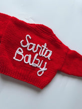 Load image into Gallery viewer, Santa Baby Christmas Cardigan Age 0-3
