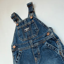 Load image into Gallery viewer, Osh Kosh Denim Dungarees Age 12 Months
