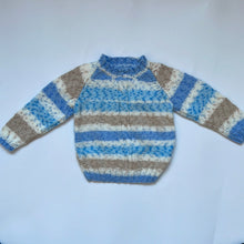 Load image into Gallery viewer, Hand Knit Multi Fleck Jumper 9-12 months
