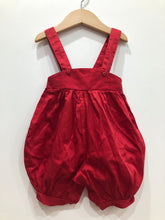 Load image into Gallery viewer, Vintage Red Dungarees Age 9-12 Months
