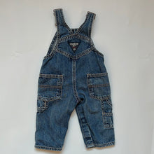 Load image into Gallery viewer, Osh Kosh Denim Dungarees Age 6 Months
