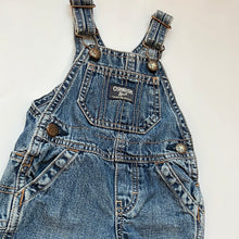 Load image into Gallery viewer, Osh Kosh Denim Dungarees Age 6 Months
