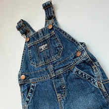 Load image into Gallery viewer, Osh Kosh Denim Dungarees Age 12 Months

