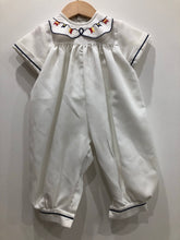 Load image into Gallery viewer, Vintage White Sailor Romper Suit
