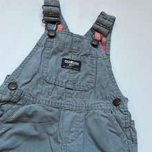 Load image into Gallery viewer, Osh Kosh Grey Dungarees Age 3 Months
