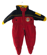 Load image into Gallery viewer, Vintage Baby Padded Snowsuit Age 6-9 months
