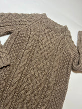 Load image into Gallery viewer, Aran Hand Knitted Jumper - Mushroom Age 4-6 years

