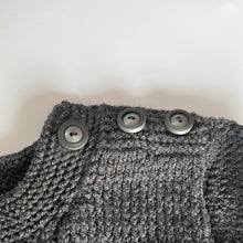 Load image into Gallery viewer, Hand Knit Grey Jumper 18 Months
