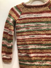 Load image into Gallery viewer, Sale: Hand Knit Vintage Stripe Jumper Age 5 Years
