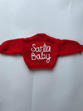 Load image into Gallery viewer, Santa Baby Christmas Cardigan Age 0-3
